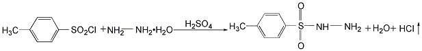 Benzenesulfonic acid,4-methyl-, hydrazide can be prepared by hydrazine hydrate and ptoluenesulfonyl chloride at the ambient temperature